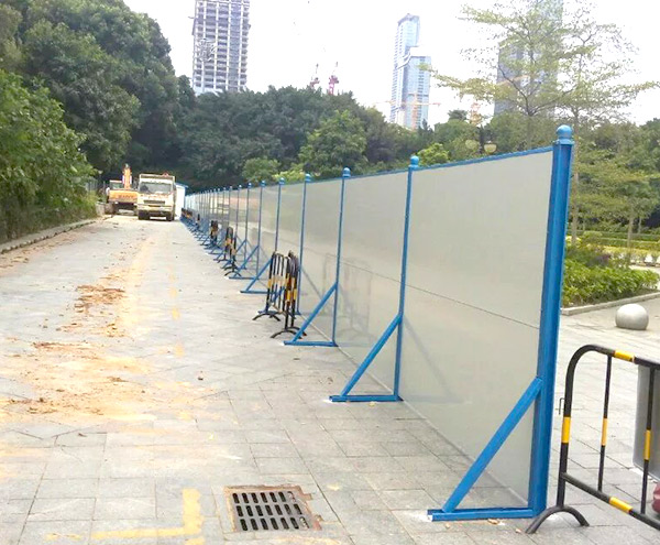 活動圍墻現(xiàn)場安裝要求