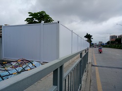  一般哪種工程項目會選擇使用PVC圍擋？