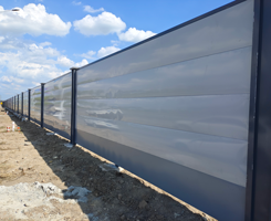 A2款白灰板圍擋，旭東工廠(chǎng)發(fā)貨不斷
